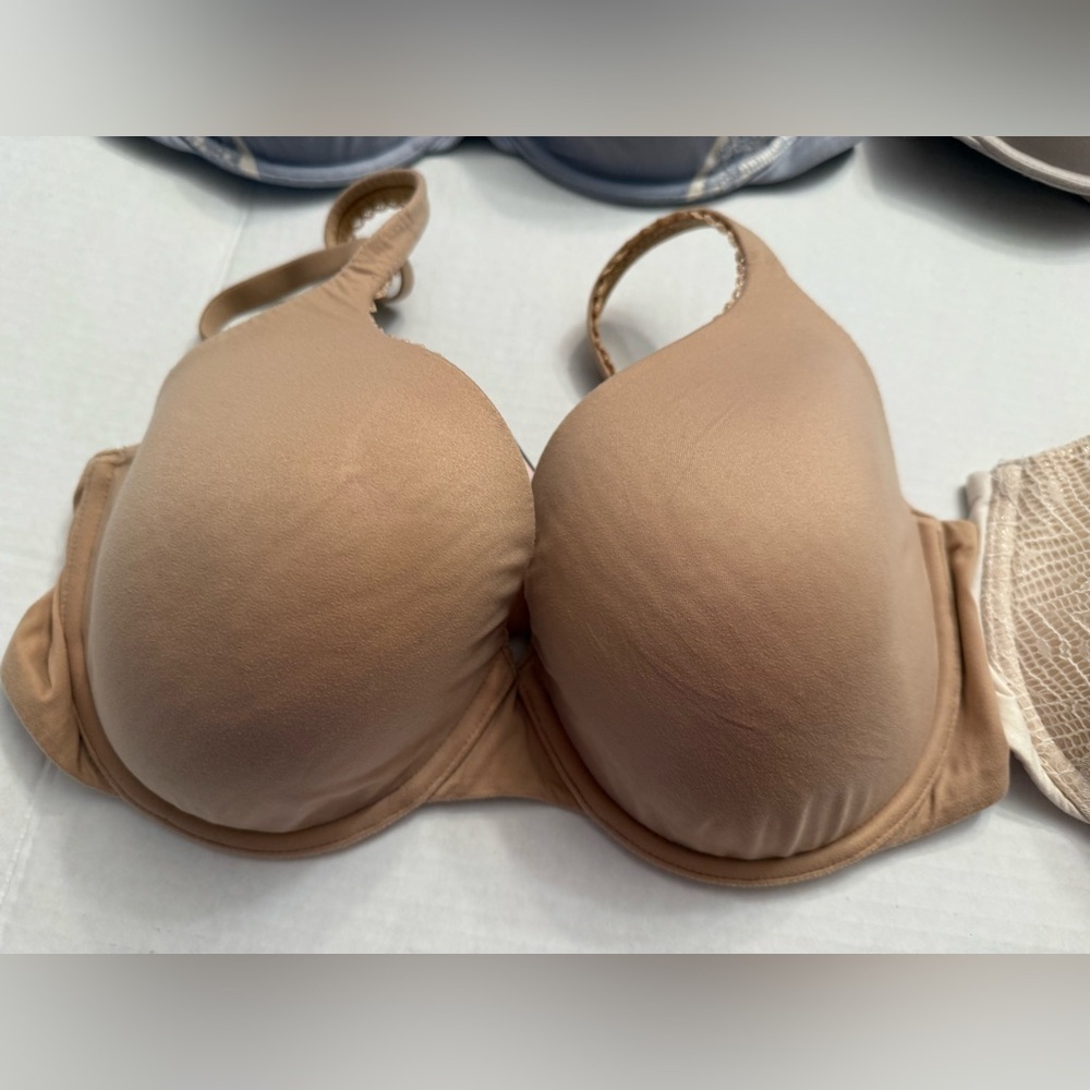 LOT 4 VICTORIA SECRET LINED PERFECT COVERAGE 34DD - Picture 5 of 10